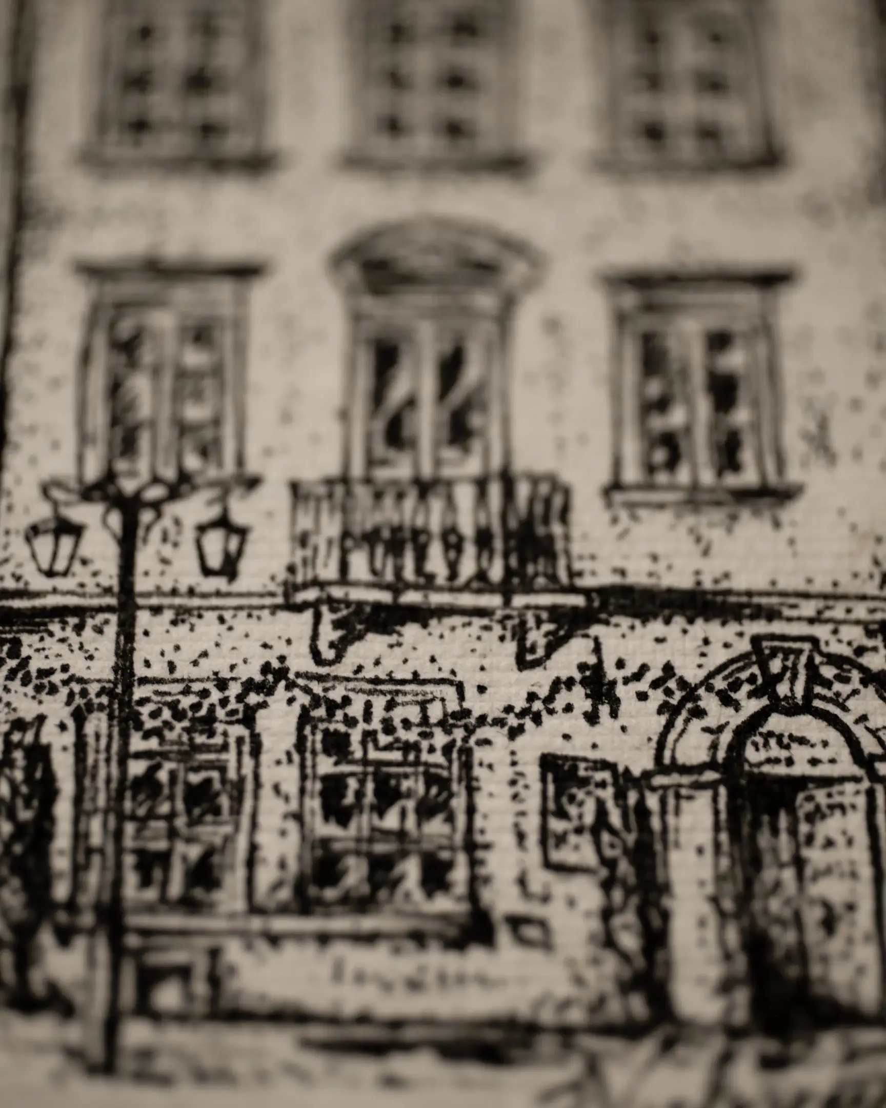 The most striking aspect of Vselenskyi’s work is how every dot and every line creates a tangible comfort that literally emanates from the paper. Here, every stroke is like a line from a prayer uttered by the master in the moment of creative genesis. This is not merely a drawing, but a spiritual practice captured in ink.