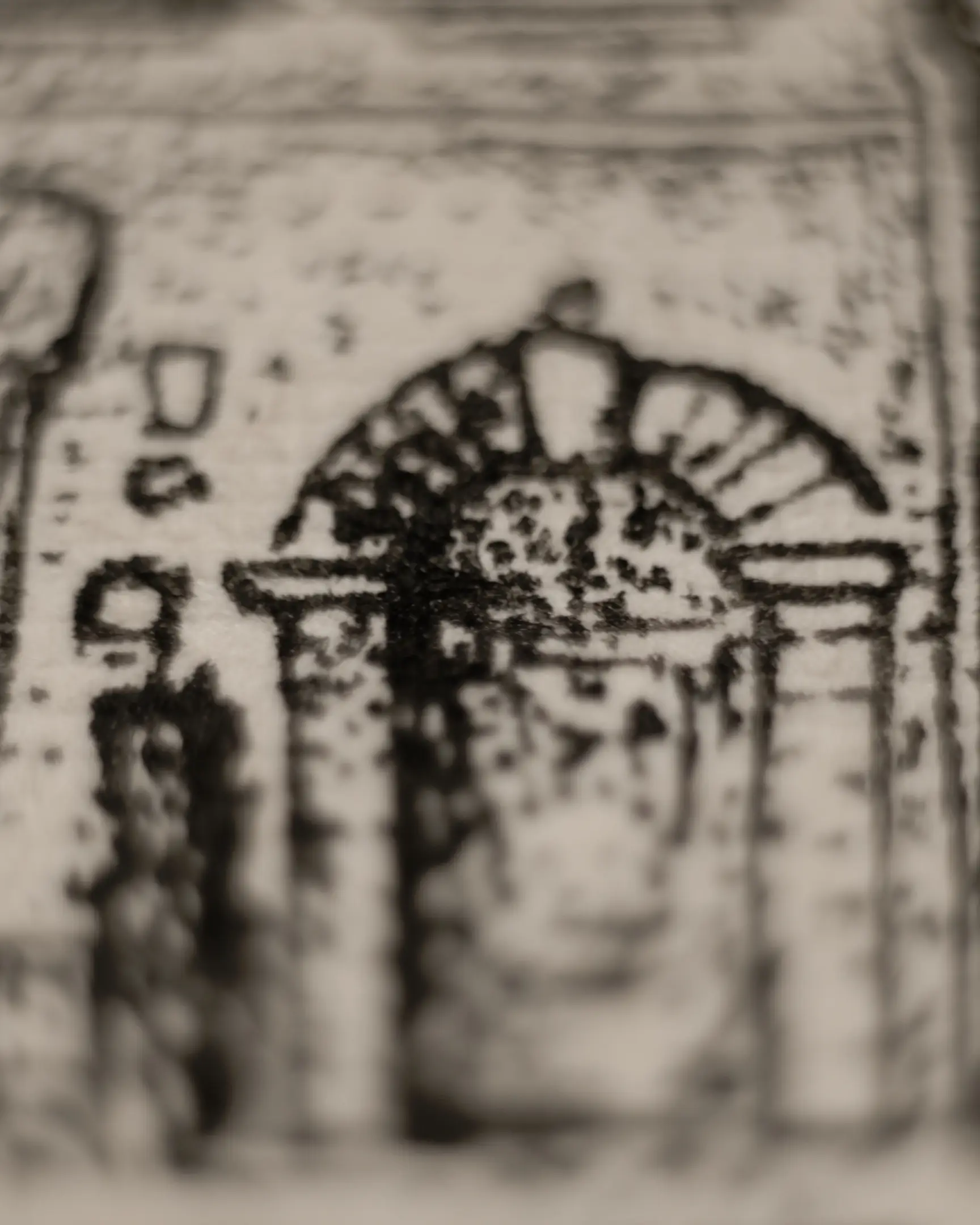 The art of ink sketching is in many ways akin to the ancient craft of tattooing: every dot and every line is applied without room for error, becoming an inseparable part of the whole. In Vselenskyi’s works, texture is not merely a technical background but an independent artistic technique, as vital to the final result as the subject or the perspective itself.
