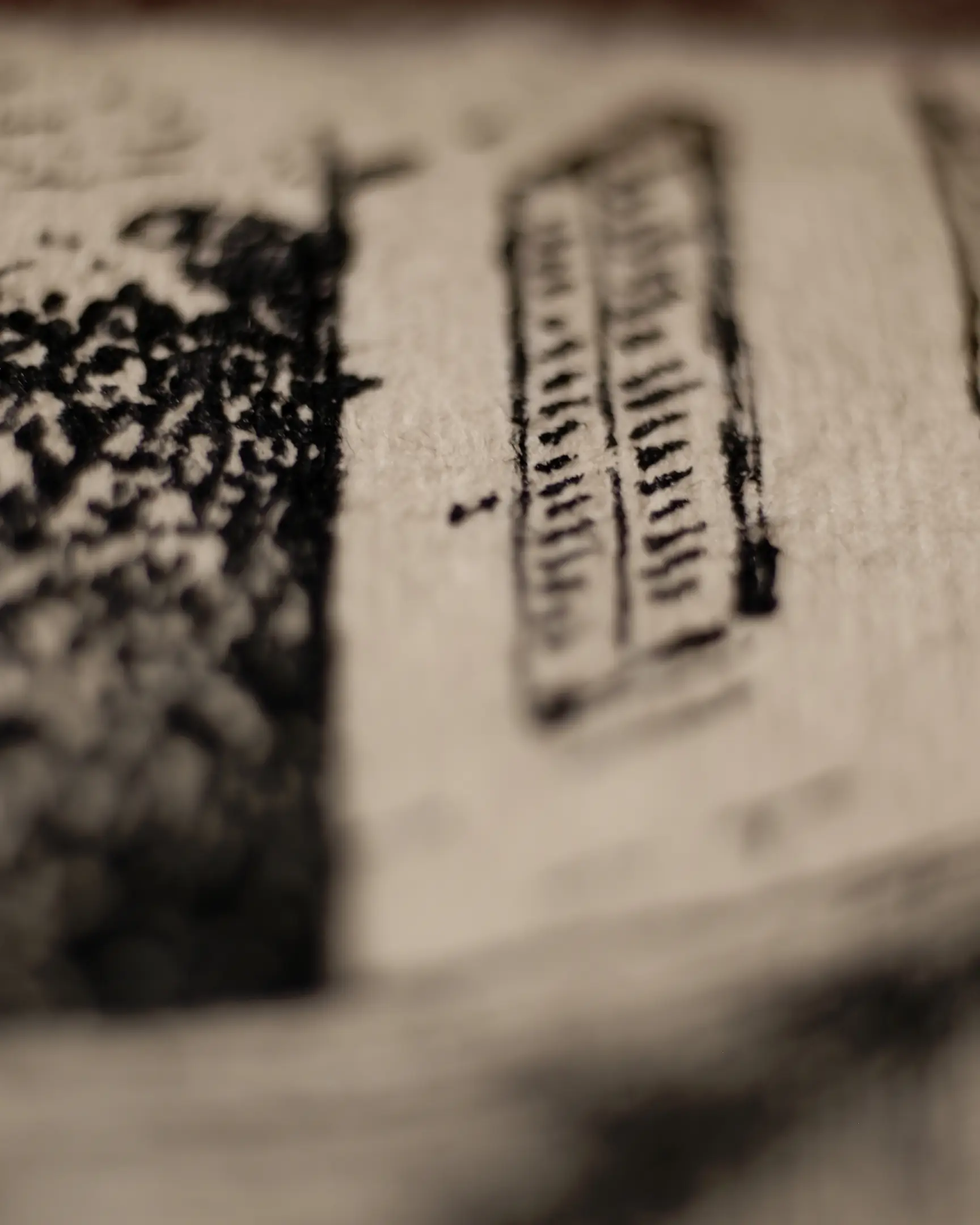 This close-up highlights the artist's disciplined approach to architectural form. Each pane and shutter is defined with rhythmic ink strokes that respect the structural logic of 19th-century design. The visible grain of the archival paper enhances the historical feel, making this small fragment a testament to the overall integrity of the VSELÉNSKYI aesthetic.